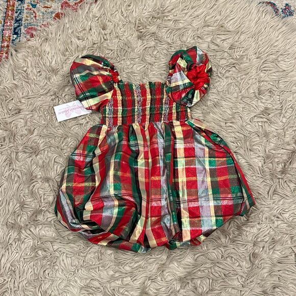 NWT Bonnie Jean Holiday Christmas Dress size 6 - Picture 4 of 4